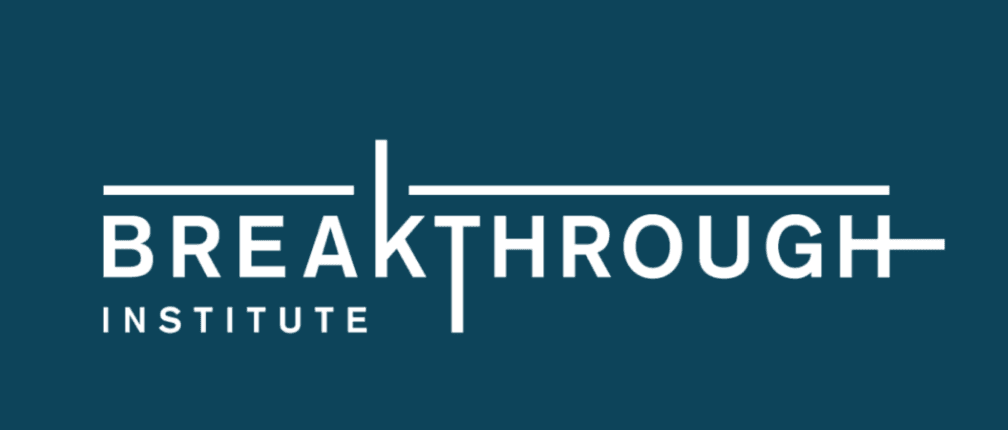 Breakthrough Institute profile